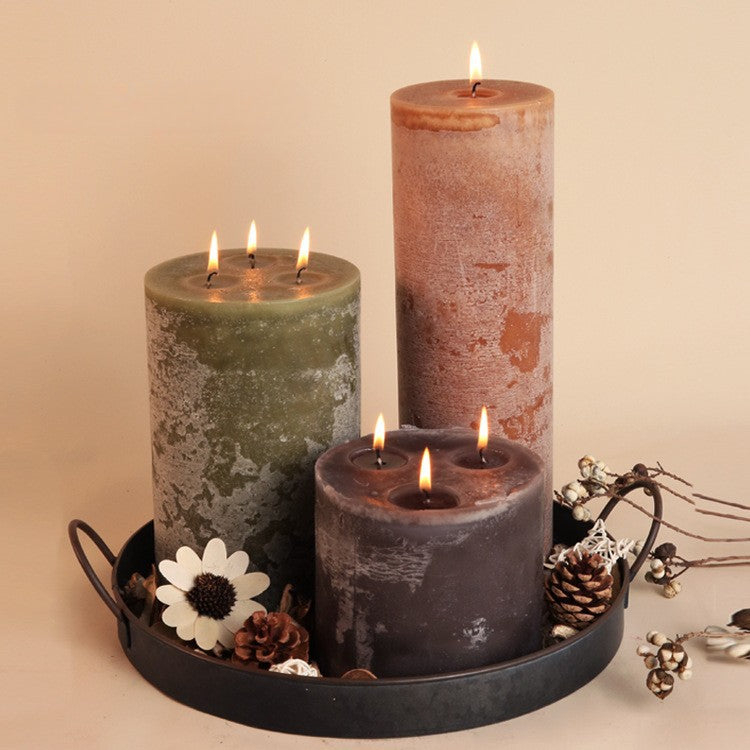 Scented candles large, huge, ornaments decoration, niche, perfume oversized, household, hotel, villa