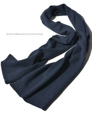 APC cashmere tip cashmere, cashmere scarf, European single new color heavy and exquisite long scarf versatile and elegant