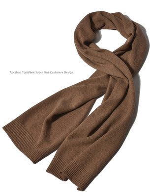 APC cashmere tip cashmere, cashmere scarf, European single new color heavy and exquisite long scarf versatile and elegant