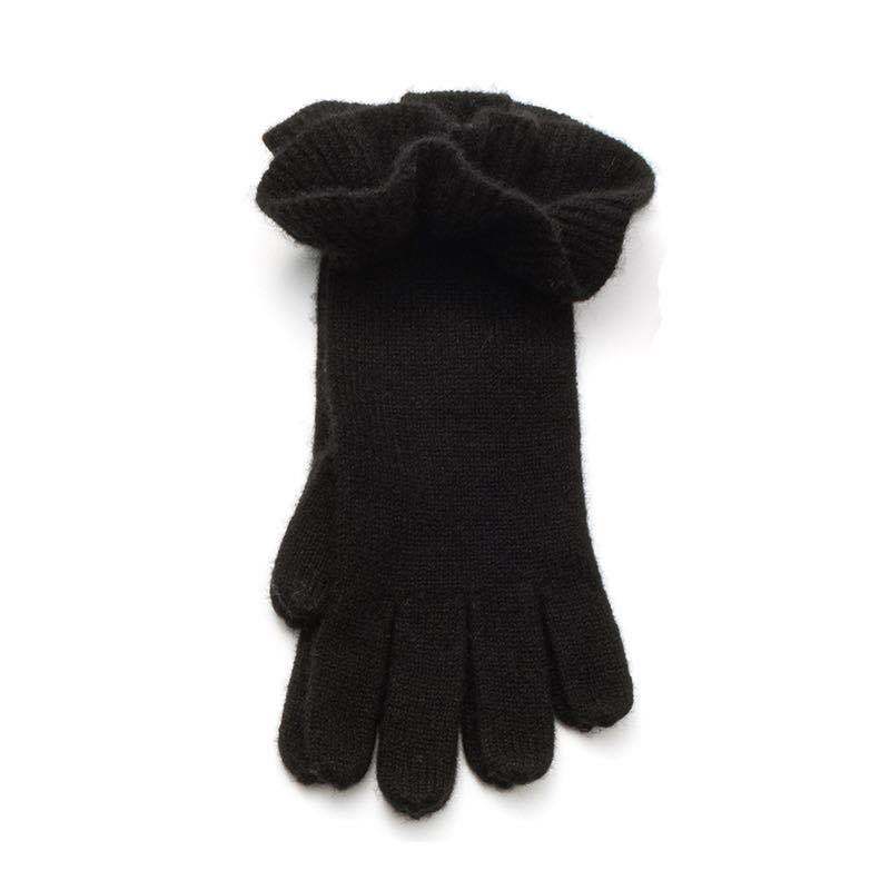 Women, pure cashmere, thermal, knitted, gloves