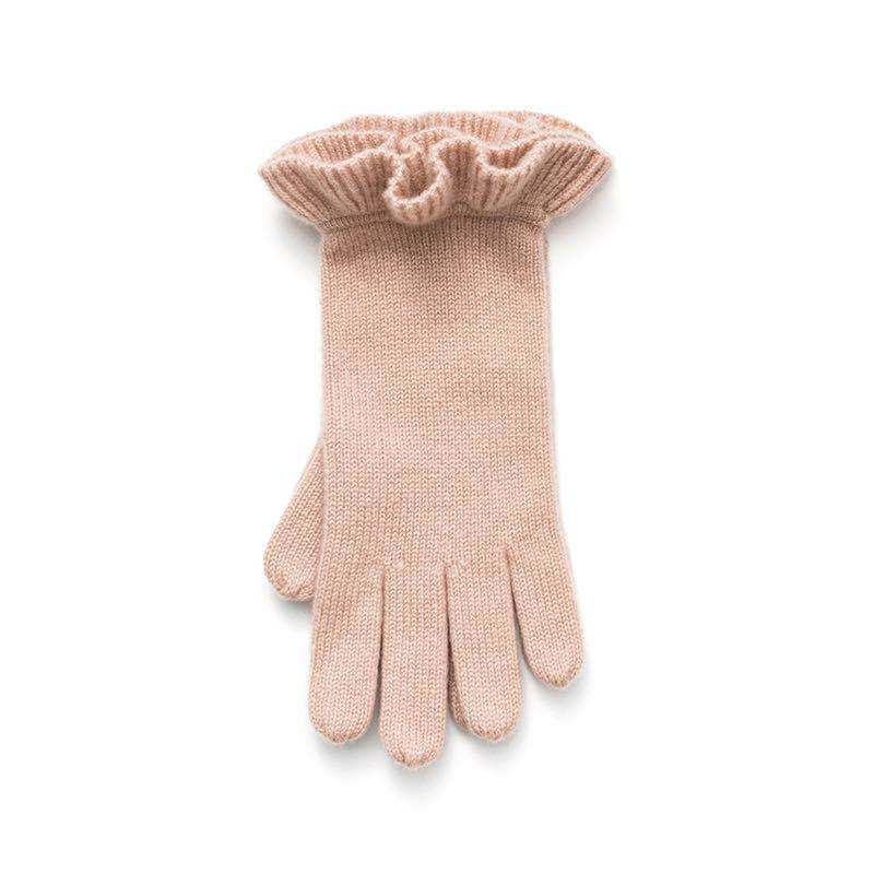 Women, pure cashmere, thermal, knitted, gloves