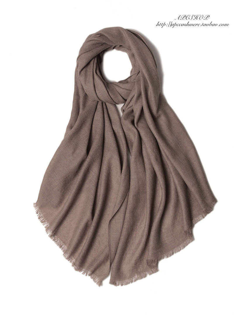 Cashmere, top cashmere, twill scarf, loose beard scarf