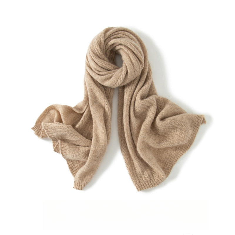 Solid color cashmere scarf, shawl, soft cashmere, scarf, female