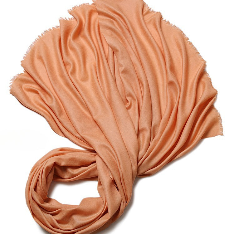 Cashmere,  fine weave, delicate, long scarf, shawl scarf