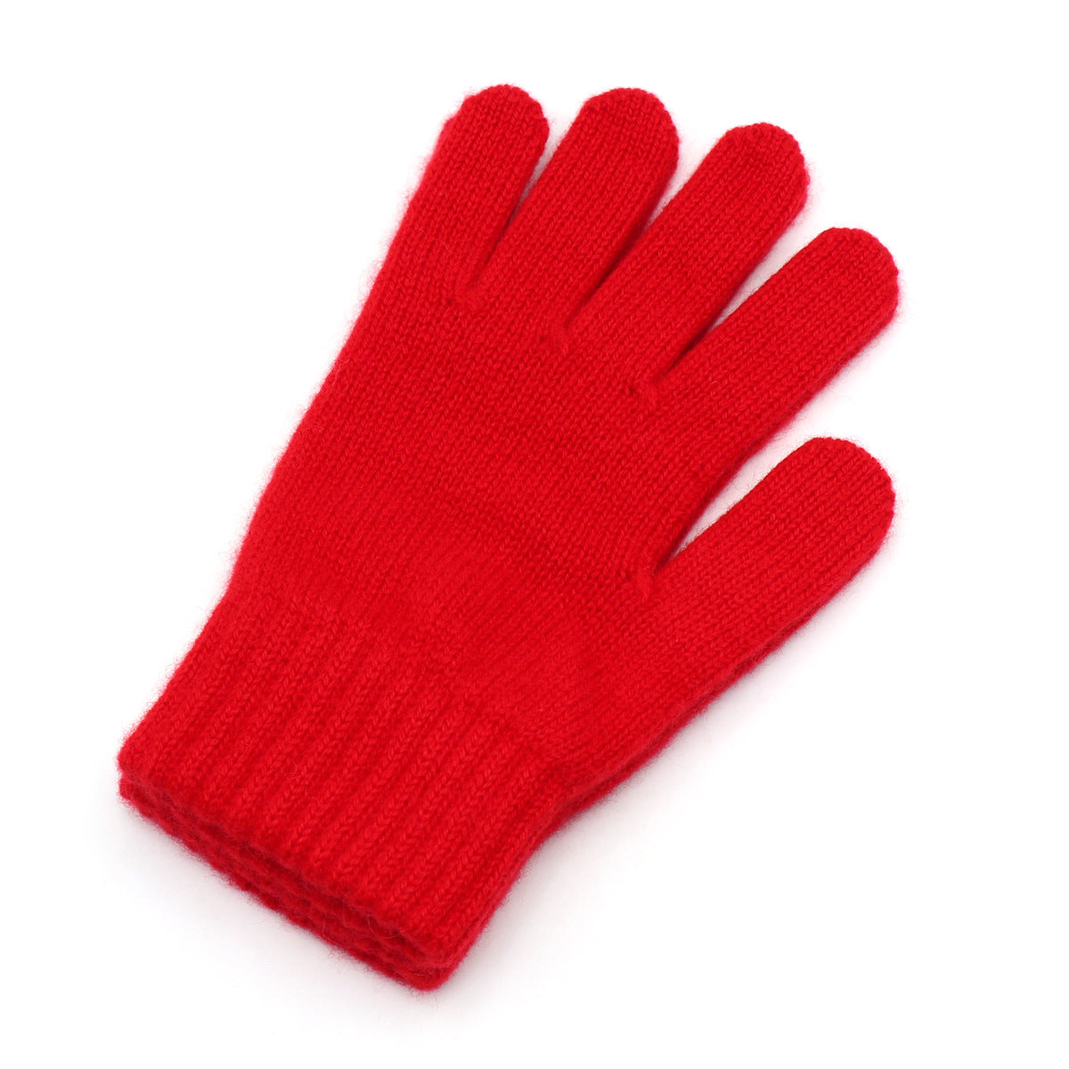 Thickened Children's Cashmere Gloves 100 Pure Cashmere, Warm, Knitted,   Gloves