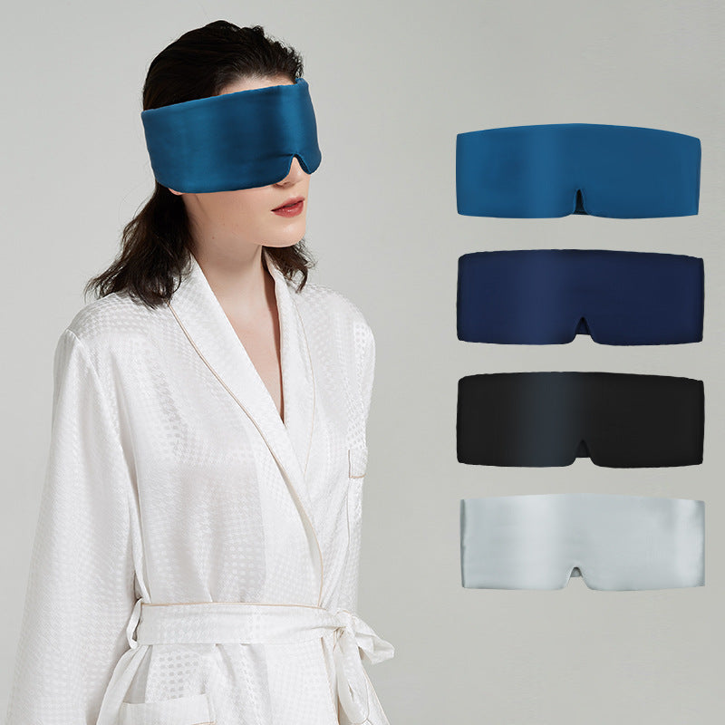 19 mmi, fully enclosed silk, big Eye mask, breathable shading