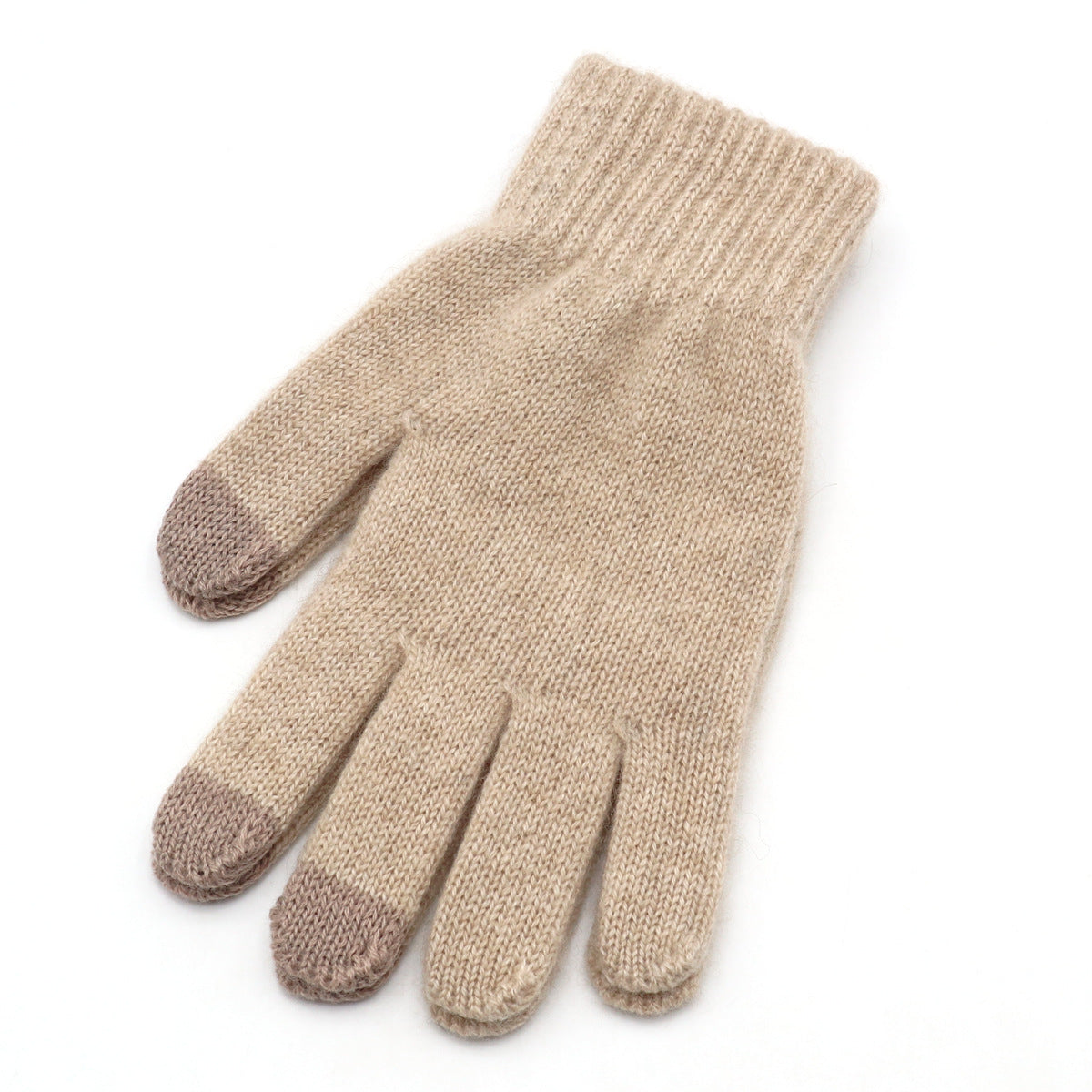 Cashmere gloves, 100 pure cashmere for men and women, touch screen, knitted.