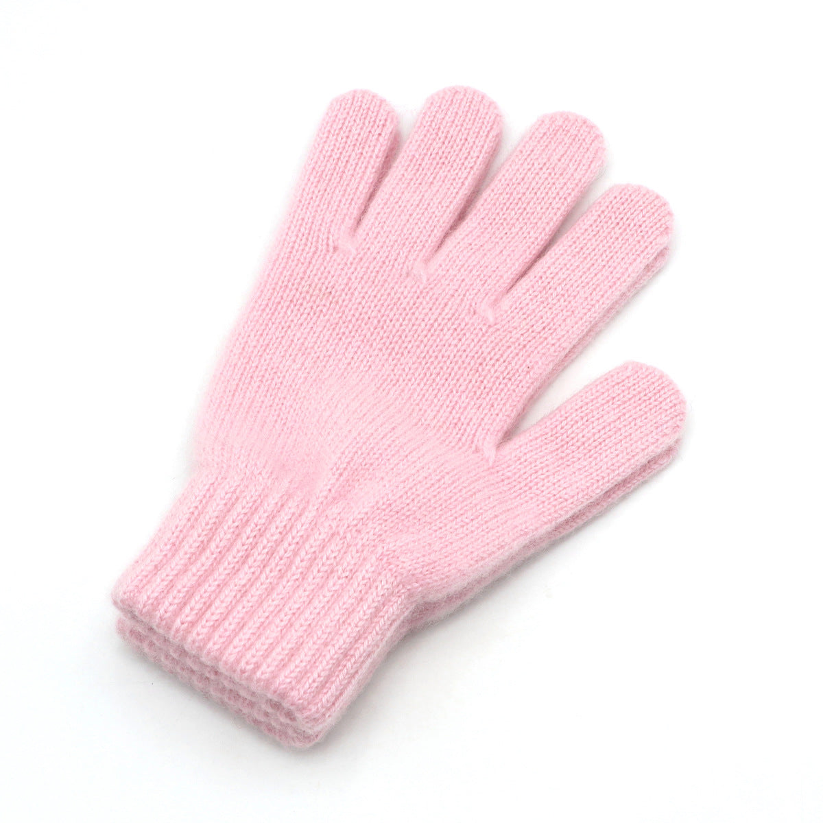 Thickened Children's Cashmere Gloves 100 Pure Cashmere, Warm, Knitted,   Gloves