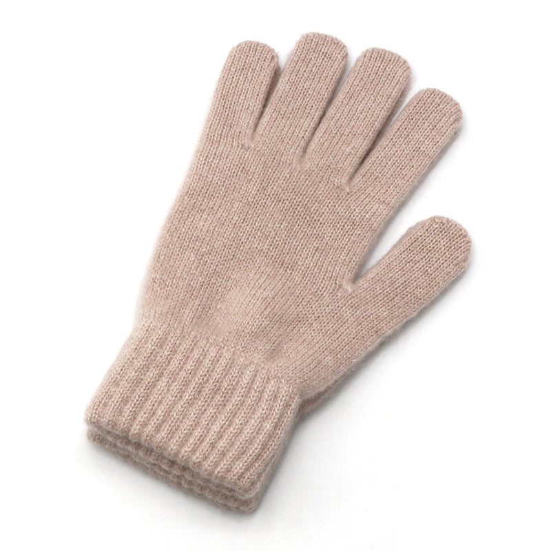 Cashmere gloves, 100 pure cashmere for men and women, touch screen, knitted.