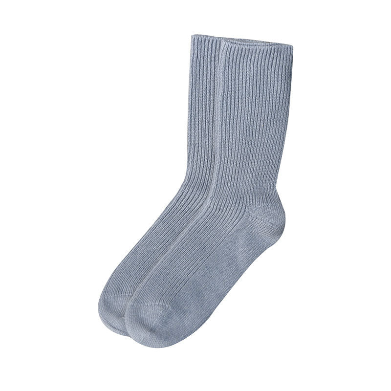 Thickened, knitted, warm, pure cashmere, socks