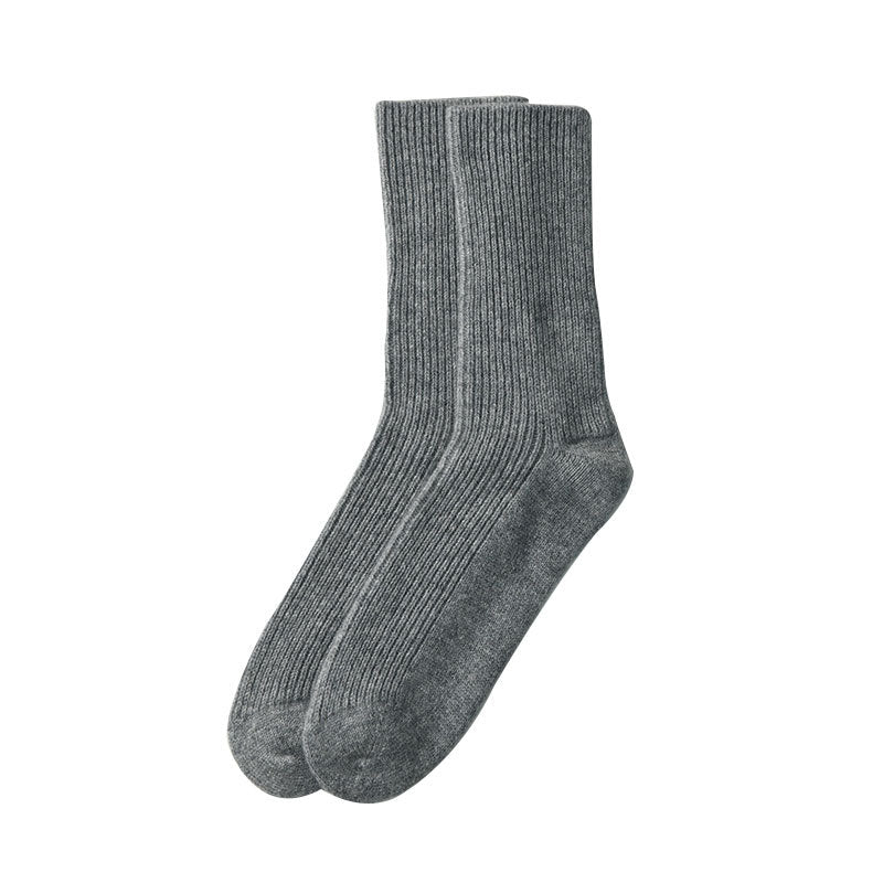 Thickened, knitted, warm, pure cashmere, socks