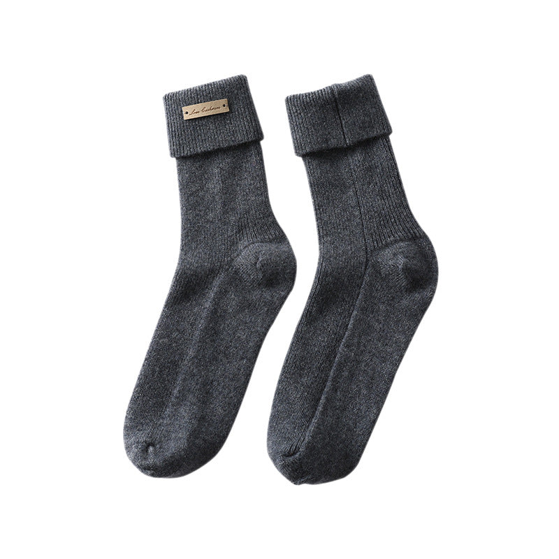 Cashmere socks, 100% pure cashmere for men and women, elastic