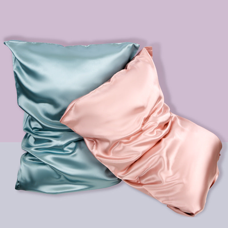 22 mmi, silk pillowcase, glossy, envelope, double-sided silk 100% mulberry silk, pillowcase 48 * 74