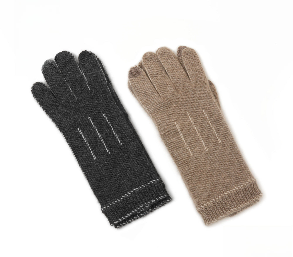 Pure cashmere, gloves, men's and women's, thermal, cashmere gloves